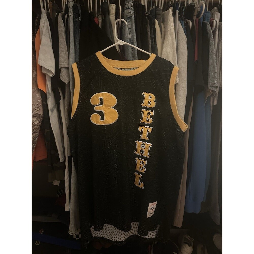 Men’s Vintage Allen Iverson Bethel Jersey #3 Size 3XL Headgear Classic